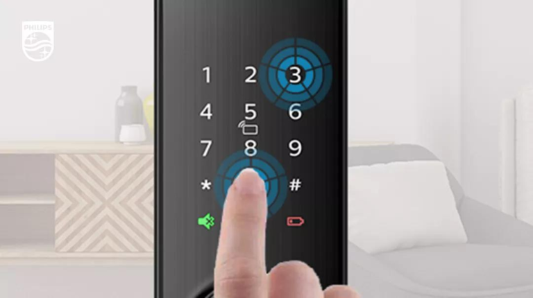 The temporary PIN code of the smart lock is so easy to use! Regret buying late…